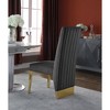 Meridian Furniture,Porsha Velvet Dining Chair, Set of 2 - 2 of 4
