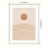 Amanti Art Over the Horizon by Natasha Playell Wood Framed Wall Art Print - 3 of 4