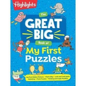 The Great Big Book of My First Puzzles - (Great Big Puzzle Books) (Paperback) - 1 of 1