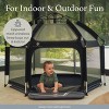 The California Beach Co Pop 'N Go Playpen - Black - 4 of 4