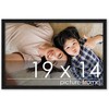 PosterPalooza | Classic Modern Black Picture Frame - UV Acrylic, Backing Board, Hanging Hardware Included - 2 of 4