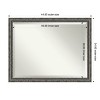 Amanti Art Filigree Beveled Framed Bathroom Vanity Wall Mirror - 3 of 4