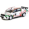 Toyota Hilux Pickup Truck RHD #18 White with Red and Green Graphics "Hobby64" Series 1/64 Diecast Model Car by Tarmac Works - 2 of 4
