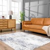 Hauteloom Kanon Brown Abstract Area Rug - 2 of 4