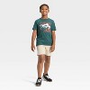 Boys' Short Sleeve Miami Drift Team Graphic T-Shirt - Cat & Jack Dark™ Dark Green - 4 of 4
