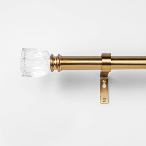 gold curtain rod ikea