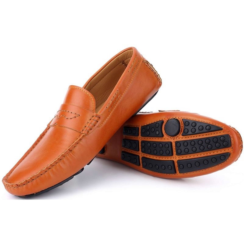Mio Marino Slip-On Tread Casual Loafers, 3 of 5