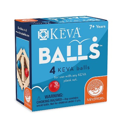 MindWare Keva Balls 4-Pack - Building - 4 Pieces