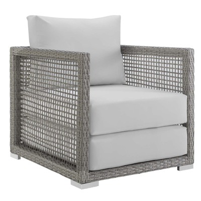 Modway Aura Rattan Outdoor Patio Armchair