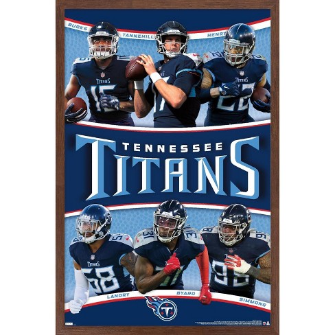 Trends International Nfl Tennessee Titans - Team 22 Framed Wall