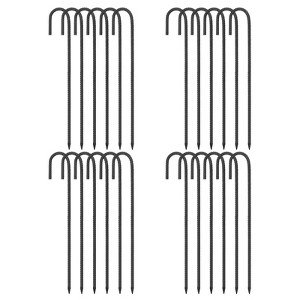 Unique Bargains Galvanized Steel Anti-Rust Durable Sturdy Garden Stake - 1 of 4