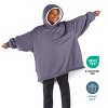 The Bare Homey - Kids Wearable Blanket - Fleece Side Pockets - 4 of 4