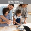 11 Piece Kitchen Mixing & Measuring Set, Stainless Steel Mixing Bowl, Measuring Cups, Spoons, and Whisk, For Cooking And Baking - 3 of 4