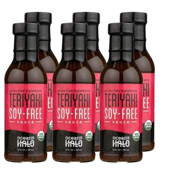 Ocean's Halo Organic Teriyaki Soy-Free Sauce - Case of 6/12 oz