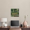 Monet - The Japanese Footbridge and the Water Lily Pool Giverny Canvas Impressionism Wall Art by Art Remedy Framed - 2 of 4