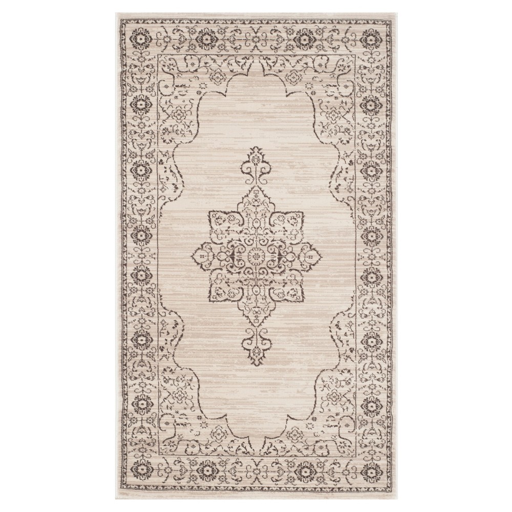 3'x5' Ombre Design Accent Rug Cream/Gold - Safavieh