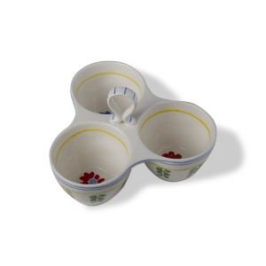 tagltd Dolce Vita 3 Part Dish Dinnerware Serving Plate - 1 of 3