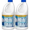 Clorox Splash-Less Bleach, Regular 55 fl oz Each Bottle - 2 Pack - 2 of 4