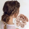 Unique Bargains Solid Color Rose Scrunchies 1 Pc - 2 of 4