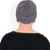 Anna-Kaci Men's Ribbed Knit Baseball Cap with Ear Flap Coverage for Winter Warmth and Style - 4 of 4