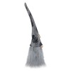 Northlight Lighted Star Gnome with Palm Leaves Hat Christmas Decoration - 16" - Gray and Black - 3 of 4