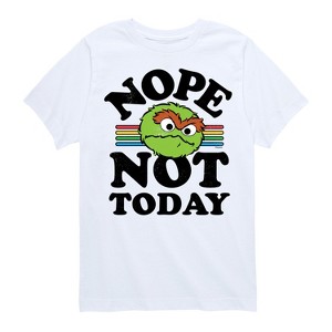 Boys' - Sesame Street - Nope Not Today Short Sleeve Graphic T-Shirt - 1 of 4
