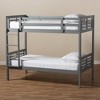 Twin Liam Bunk Bed - Baxton Studio - image 3 of 4