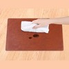 REGALWOVEN Faux Leather Non-Slip Heat-Resistant Washable Placemats 18 x 12 Inch 6 Pcs - 3 of 4