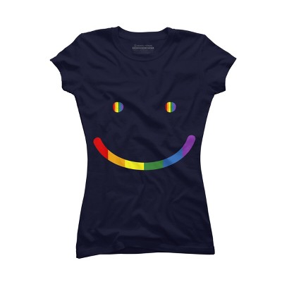 Adult Design By Humans Pride Smile By Legato Tendo T-Shirt