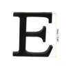 Unique Bargains Home Decoration Self-Adhesive 3D Acrylic Alphabet Mirror Wall Stickers Black - 2 of 3