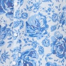 blue floral