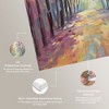 Art Remedy Road in Autumn Pastel Color Abstract Wall Art Unframed - 4 of 4