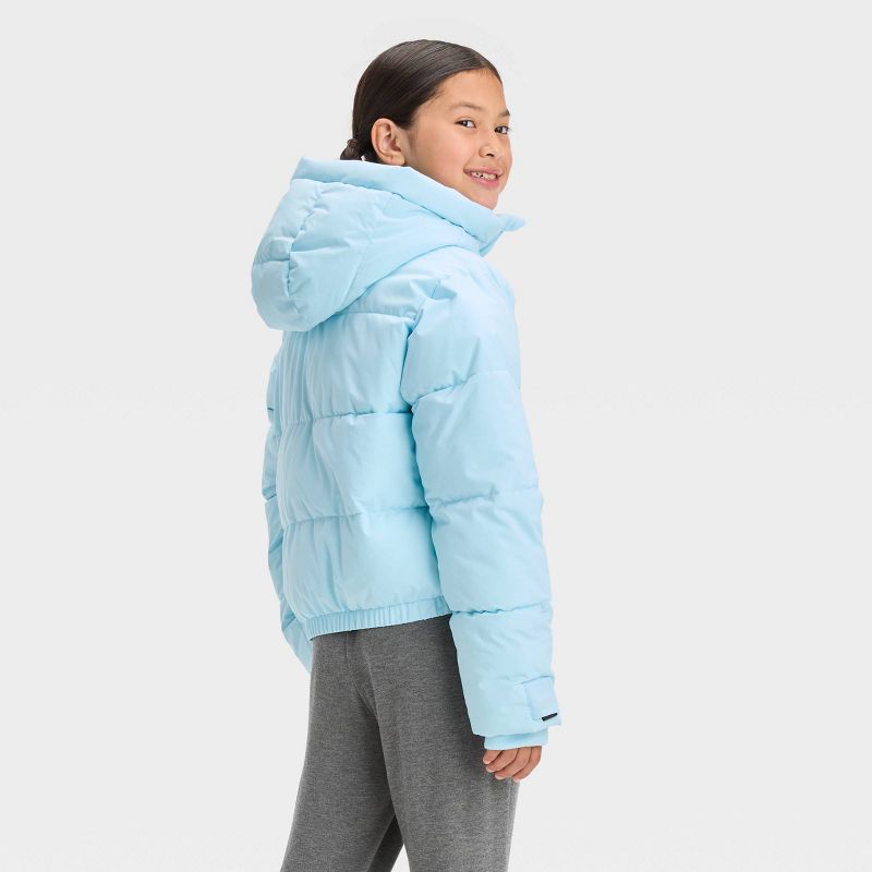 Girls' Puffer Jacket - All In Motion™, 3 of 8