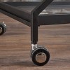 Sherianne Industrial Iron Bar Cart - Christopher Knight Home - 3 of 4