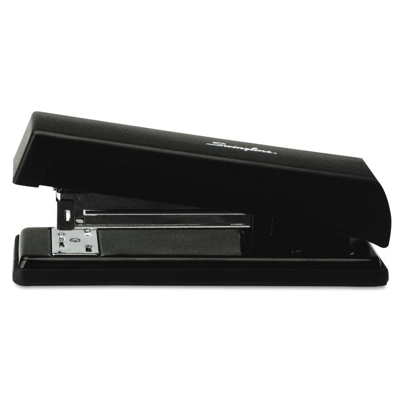 Swingline Compact Desk Stapler Half Strip 20-Sheet Capacity Black 78911, 2 of 3