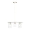 Livex Lighting Zurich 3 - Light Chandelier in  Brushed Nickel - 2 of 4