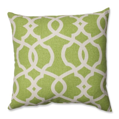 Green Emory Throw Pillow 16.5"x16.5" - Pillow Perfect