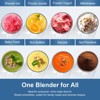 Itopfox 12-Piece Smoothie Blender with 25,000 RPM Motor, 6-Leaf Stainless Steel Blades for Ice Crushing, Smoothies, Frozen Drinks & Nuts - 3 of 4