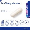 Pure Encapsulations DL-Phenylalanine - Amino Acid Supplement for Memory and Focus, Joints, Muscles, and Cognitive Support* - 3 of 4