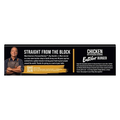Rastelli's Rotisserie Chicken Butcher Burger - Frozen - 2lbs/6ct