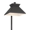 John Timberland Maitland 26" High Textured Black LED Outdoor Path Light - 3 of 4