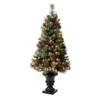 FIONECA Green Artificial Christmas Tree with Clear/White Lights (Set of 2) - 4 of 4