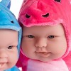 JC Toys Lots to Cuddle Babies Soft Body Baby Doll Animal Outfits and Pacifier - 2 of 3