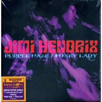Jimi Hendrix - Purple Haze / Foxey Lady (With T-Shirt) (vinyl 7 inch single)