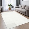 Rug for Living Room Washable Rug Modern Abstract Area Rugs Non Slip Stain Resistant Floor Covering Non Shedding Low - 2 of 4