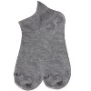 Memoi Women's Bombs Away Low-Cut Tab Socks Med Gray Heather 9-11 - 4 of 4