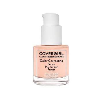 COVERGIRL Clean Fresh Color Correcting Serum + Moisturizer + Primer - Light - 1 fl oz