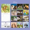 2026 Square Wall Calendar, Kisses, 16-Month Animals Theme with 180 Reminder Stickers (12x12 In) - 4 of 4