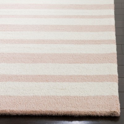 Ivory Whimsy Hand-Tufted Wool Kids Runner Rug - 2'6" x 8'