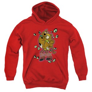 Boys’ Scooby Doo Being Watched Hooded Sweatshirt - 1 of 4